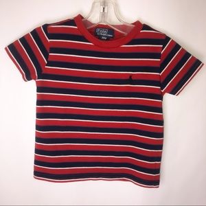 Polo by Ralph Lauren red,white,blue striped tee